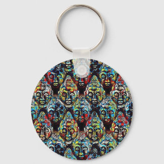 Zen Buddha Key Ring