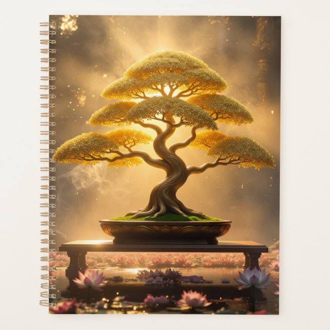 ZEN BUDDHISM - BONSAI TREE - PLANNER (Front)