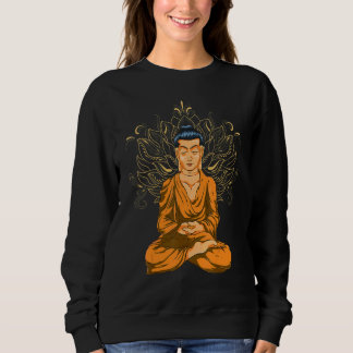 Zen Buddhism Lotus Flower Spiritual Buddhist Buddh Sweatshirt