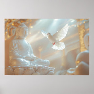 ZEN - BUDDHISM - MEDITATION POSTER