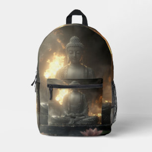 ZEN - BUDDHISM - MEDITATION PRINTED BACKPACK