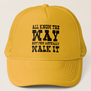 Zen Buddhism Spaghetti Western Style Trucker Hat