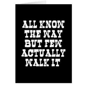 Zen Buddhism Western Style Greeting Card