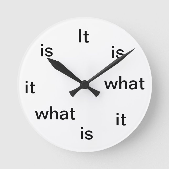 Zen Buddhist Clock (Front)