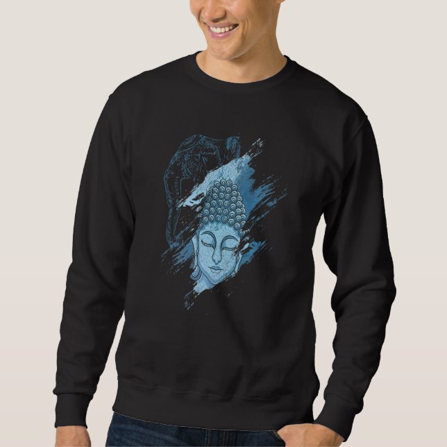 Zen Buddhist Mantra Spiritual Zen Buddhism Elephan Sweatshirt (Front)