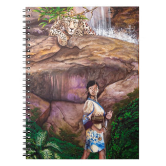 Zen Buddhist Tiger and Strawberry Notebook