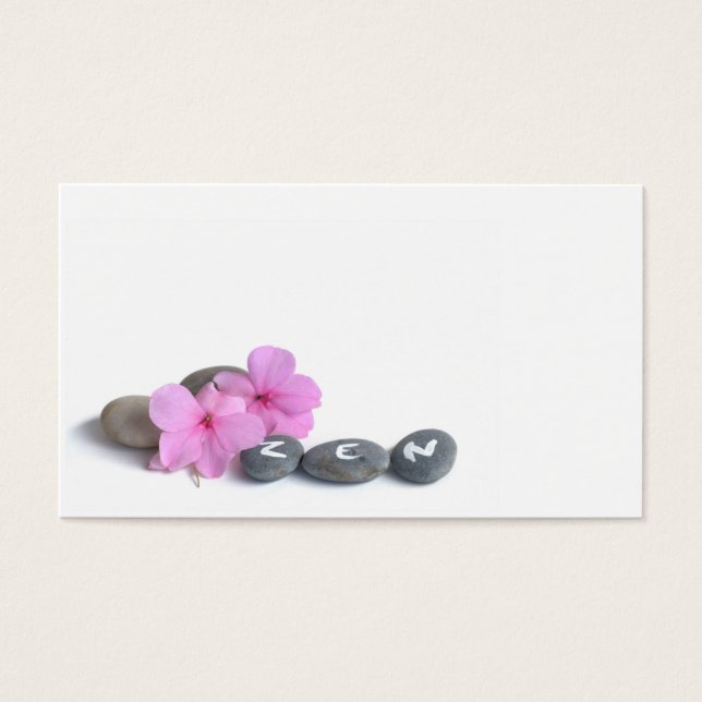 Zen business card (Front)