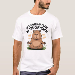 Zen Capybara: Serenity in Chaos T-Shirt