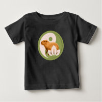 Zen Capybara Yin Yang Peaceful Nature