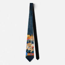 ZEN CARNIVAL  Chow -necktie Neck Tie