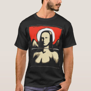 zen cartoons japan mona art lisa T-Shirt