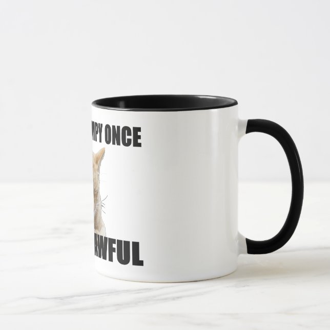 Zen Cat Coffee Mug (Right)