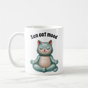 Zen Cat Vibes Coffee Mug
