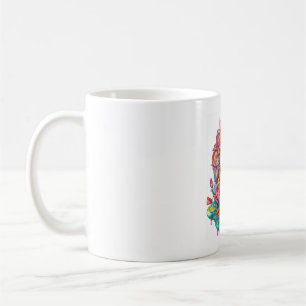 Zen Cat Vibes � Meditating Kitty Psychedelic Coffee Mug