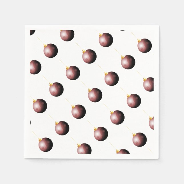 Zen Christmas Designs Napkin (Front)