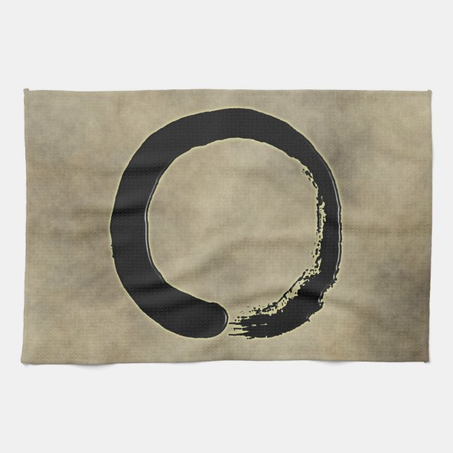 ZEN CIRCLE TEA TOWEL (Horizontal)