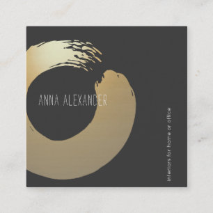 Zen Circle    Yoga Instructor   Meditation Calling Card