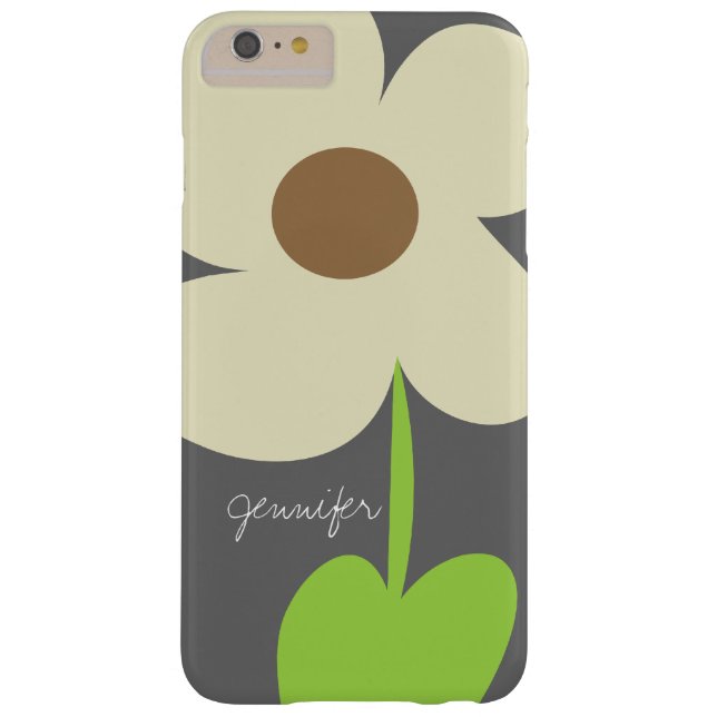 Zen Daisy Personalised iPhone 6/6S Plus Case (Back)