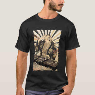 Zen DJ Monk Waves - Turntable Spiritual Beat 1 T-Shirt