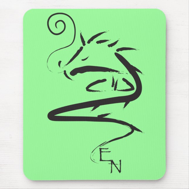 Zen Dragon 3 Mouse Pad (Front)