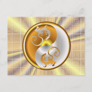 Zen Dragons Postcard