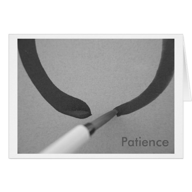 Zen Enso Calligraphy Brush (Front Horizontal)
