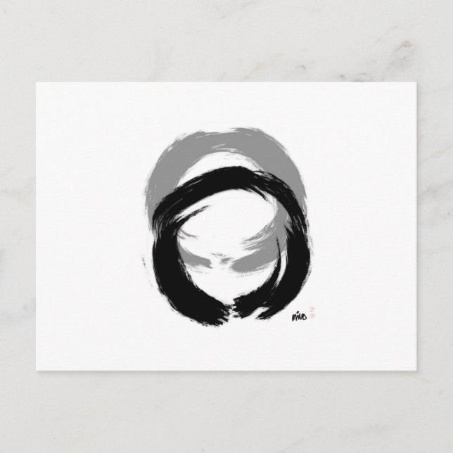 Zen Enso Postcard (Front)