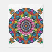 Zen Essence: Mandala Meditation Blanket