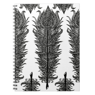 Zen Feather Design Notebook