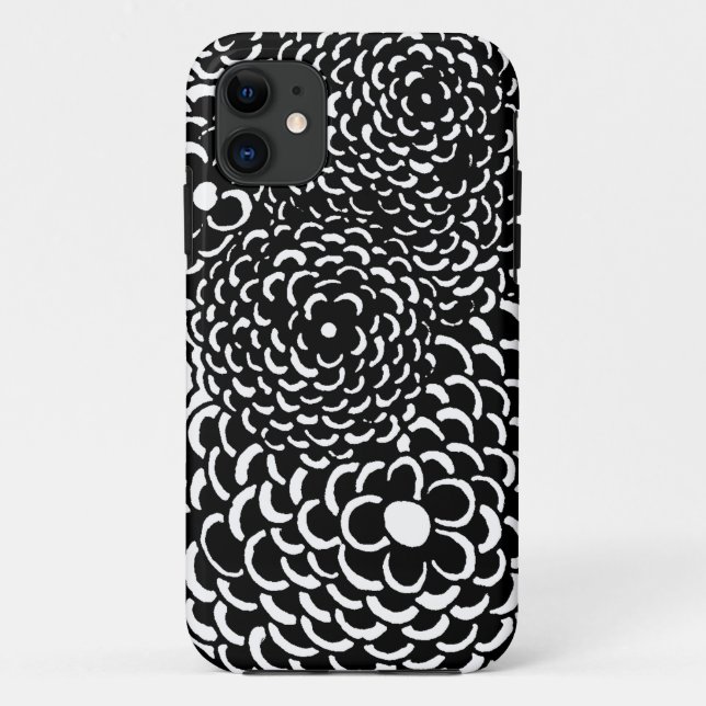 Zen Flowers Case-Mate iPhone Case (Back)