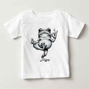 Zen Frog Masterpiece Baby T-Shirt