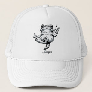 Zen Frog Masterpiece Trucker Hat