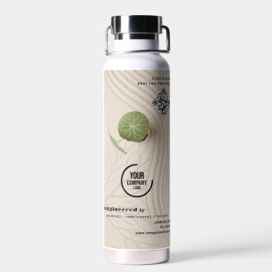 Zen Garden Custom Tech Corporate Client Marketing Water Bottle