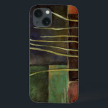 Zen Garden I iPhone 13 Case<br><div class="desc">Wipsy branches stretch against a multicolored background in this piece by Jennifer Goldberger. The light green of the branches contrasts beautifully with the dark colours they are set against. Purchase your copy today.</div>