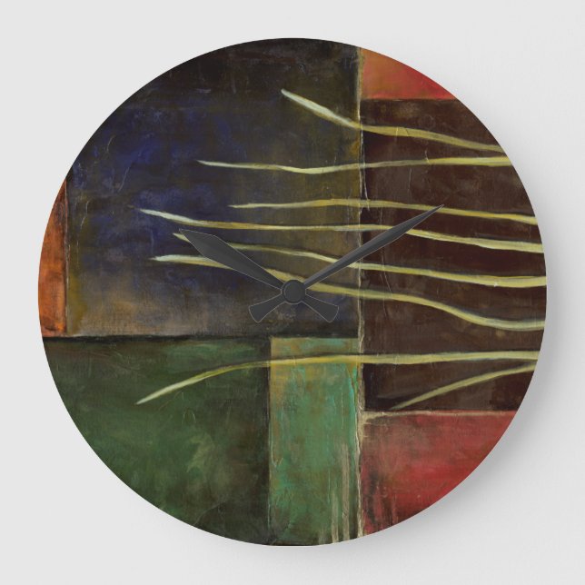 Zen Garden I Large Clock (Front)