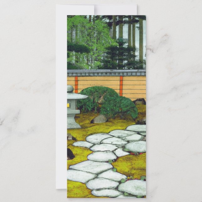 Zen Garden Invitation (Front)