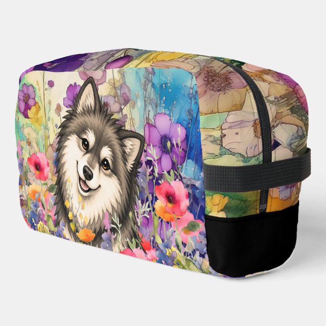 ZEN GARDEN Lapphund Sable - Toiletry Bag (Left Corner)