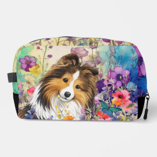 ZEN GARDEN Sheltie sable - small Accessory Pouch