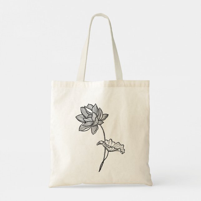 Zen Garden  Tote Bag (Back)