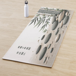 Zen Harmony Bamboo & Stone Yoga Mat