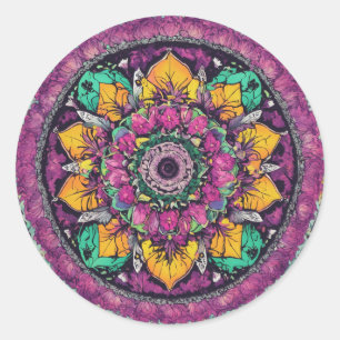 Zen Harmony Mandala Sticker