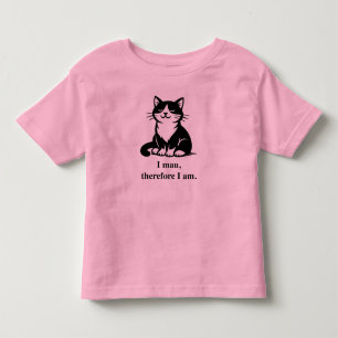 Zen Kitty Toddler T-shirt – Cute Cat Design