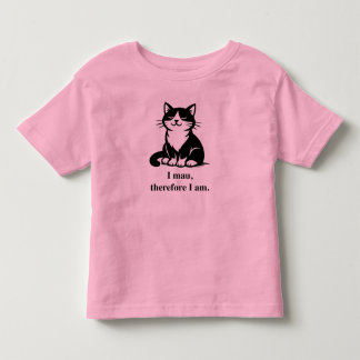 Zen Kitty Toddler T-shirt – Cute Cat Design