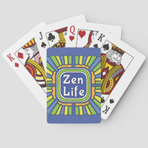 Zen Life for me Playing Cards