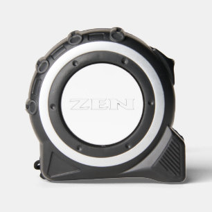 Zen line white tape measure 1