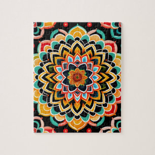 Zen Mandala Jigsaw Puzzle