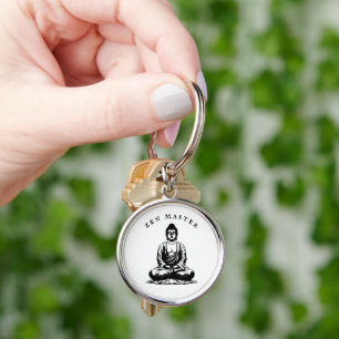 Zen Master - Buddha meditation Key Ring
