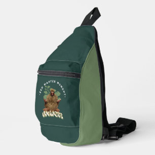 Zen Master Moment Namaste - Bigfoot Maditation Sling Bag