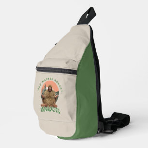 Zen Master Moment Namaste - Bigfoot Maditation Sling Bag