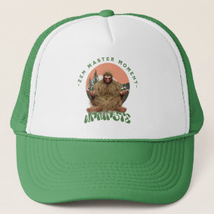 Zen Master Moment Namaste - Bigfoot Maditation Trucker Hat